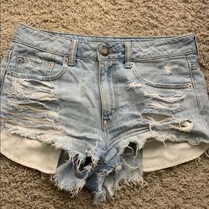 American eagle jean shorts